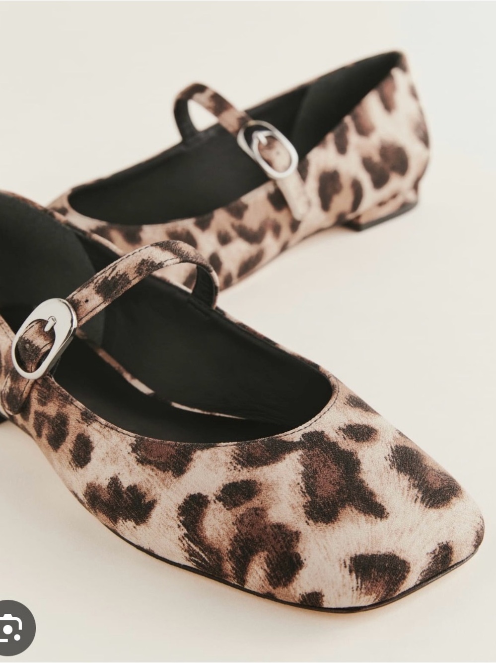 🌟 Leopard Mary Jane Flat